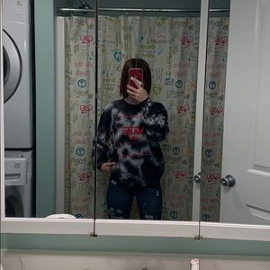 Vans tie dye sweater